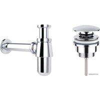 Сифон Wellsee Drainage System 182103003 (сифон, донный клапан, хром)