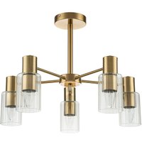 Люстра средней высоты Escada 2120/5P (черный)