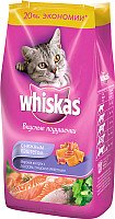 

Сухой корм для кошек Whiskas Морское ассорти с лососем 5 кг