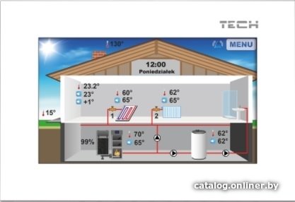 Терморегулятор Tech ST-281C (белый)