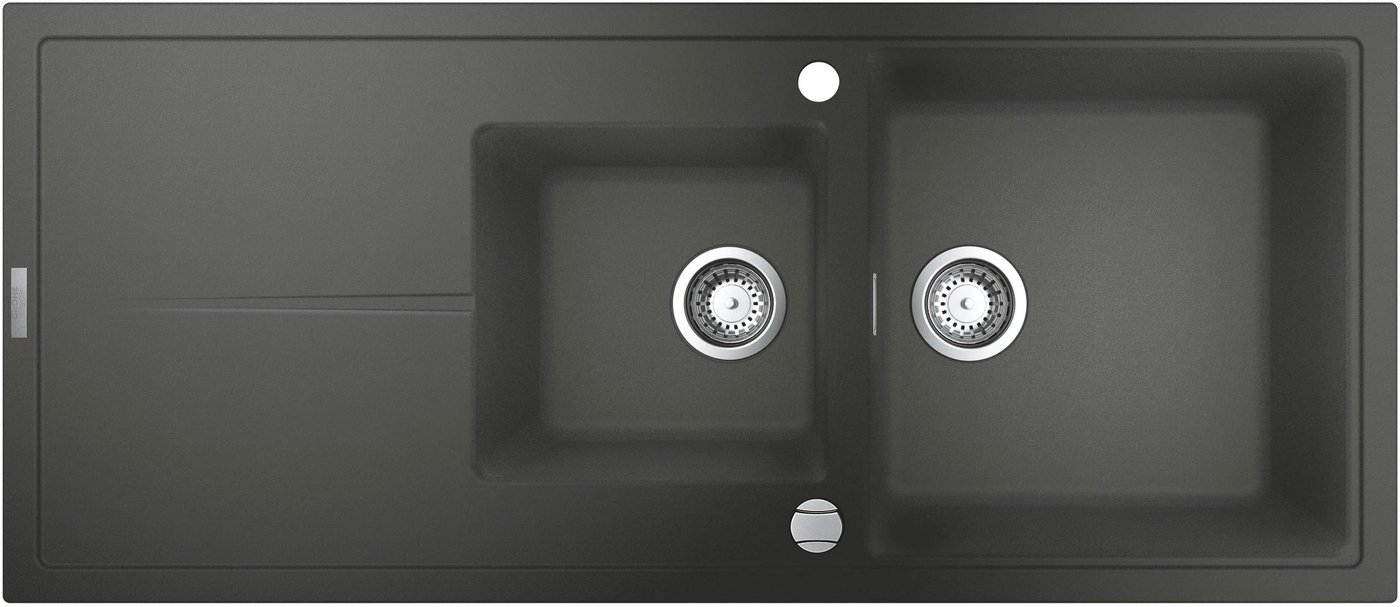 

Кухонная мойка Grohe K400 80-C 116/50 1.5 31643AT0 (серый гранит)
