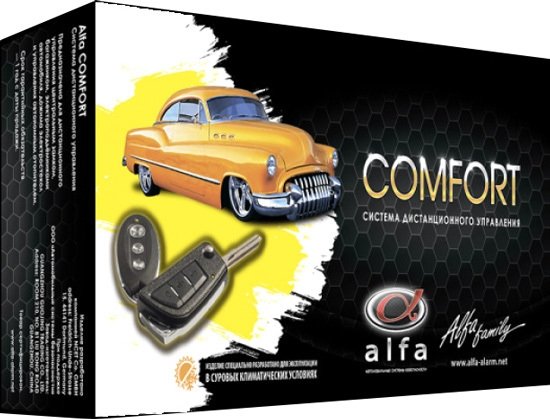 

Брелок управления центральным замком ALFA Comfort