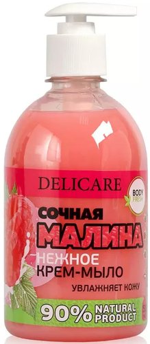 Delicare Мыло жидкое Body Fresh Малина (500 мл)