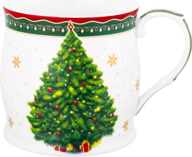 

Кружка Elan Gallery Новогодняя елка 420685 (зеленый/узор New Bone China)
