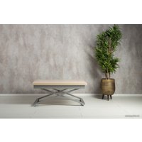 Стол-трансформер Levmar Accord D68/S59 (дуб шамони светлый/хром)