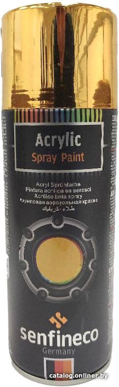 Автомобильная краска Senfineco акриловая золото Bright Metallic Gold 0.4 л