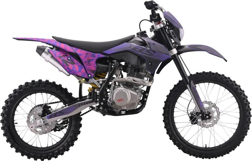 Мотоцикл BSE Z2 L 21/18 (split purple)