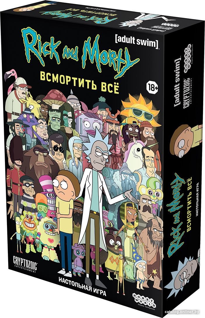 Карточная игра Мир Хобби Рик и Морти: Всмортить Всё 915320