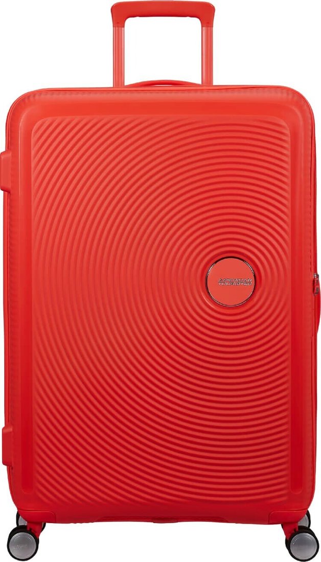 Чемодан American Tourister Soundbox Neon orange 77 см