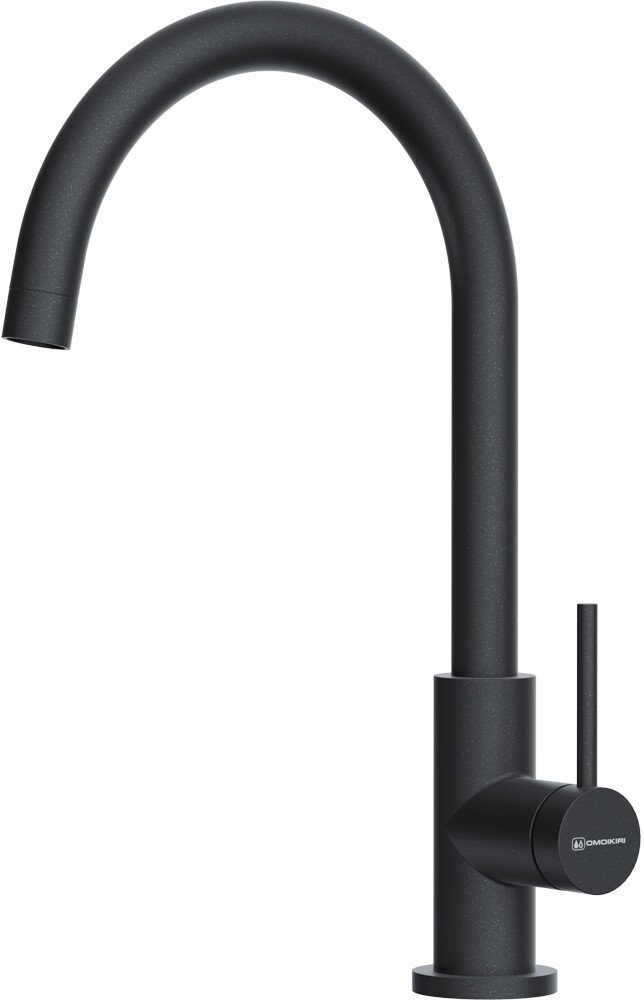 Смеситель Omoikiri Shinagawa Slim BL (черный)