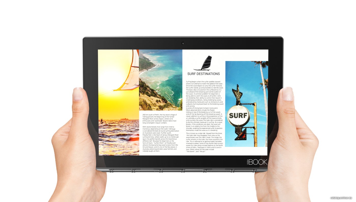 Lenovo Yoga Book YB1-X91L 64GB LTE [ZA160000PL] планшет купить в