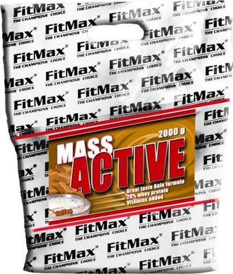 Гейнер Fitmax Mass Active (2 кг, тоффи)