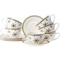 Набор чашек Choosing Porcelain Золотые снежинки RN10070S6-SNFK