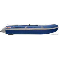Моторно-гребная лодка Roger Boat Hunter 3000 (без киля, синий/серый)