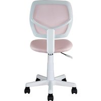 Компьютерное кресло Stool Group Лоло (пластик белый/розовый 5256W Mesh Pink)