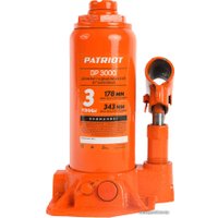 Бутылочный домкрат Patriot DB 3000 3т