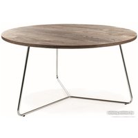 Журнальный столик Signal Alta A (орех/хром)