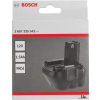 Аккумулятор Bosch 2607335542 (12В/1.5 Ah)