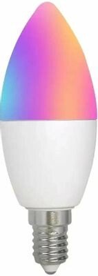 Умная лампочка Moes Matter WiFi LED Bulb E14 (RGB+CW) 6W MWB-TDC6-RCW-E14