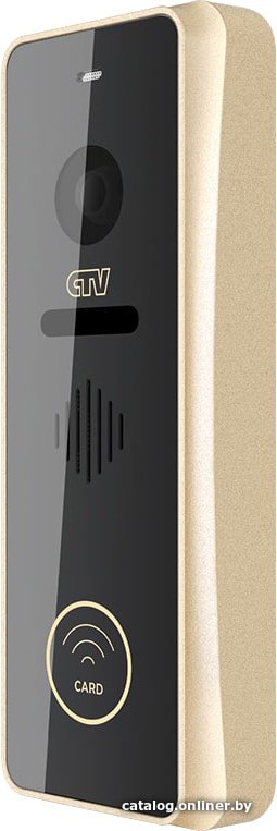 Вызывная панель CTV D4002EM (черный/золотистый)