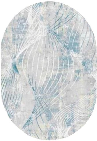 Safyun Liparis LP309-CREAM-BLUE-OVAL (2x3)