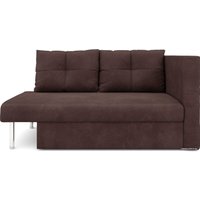 Тахта Мебель-АРС Алиса (велюр, шоколадный НВ-178/16)