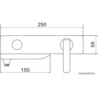 Смеситель Rose R2702