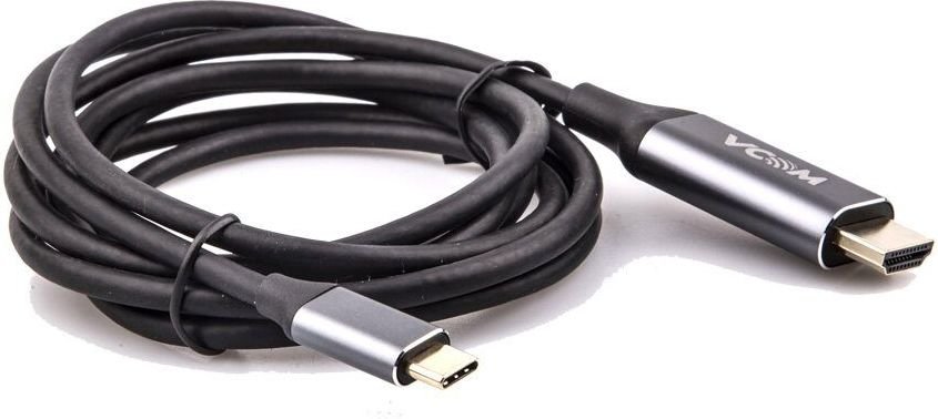 

Адаптер VCOM CU423MC-1.8M USB Type-C - HDMI (1.8 м, черный)