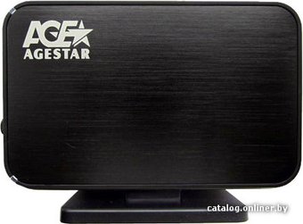 Бокс для накопителей 3.5" AgeStar 3UB3A8-6G Black