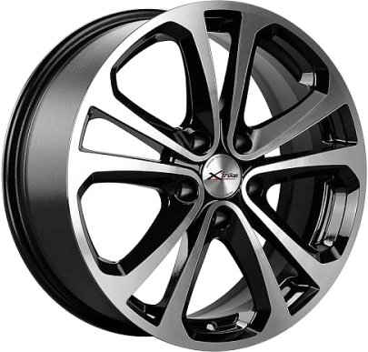 

Литые диски X'trike X-113 17x7" 5x108мм DIA 67.1мм ET 45мм BK/FP