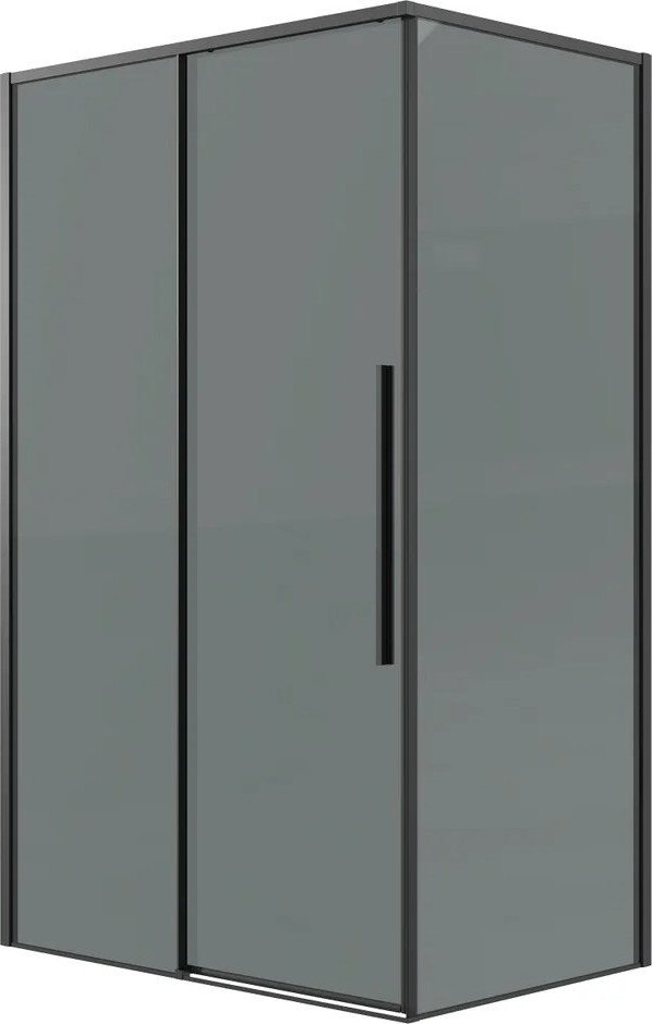 

Душевой уголок Grossman Galaxy 100х100х195 120.K33.01.1010.21.10 (черный матовый/тонированное стекло)