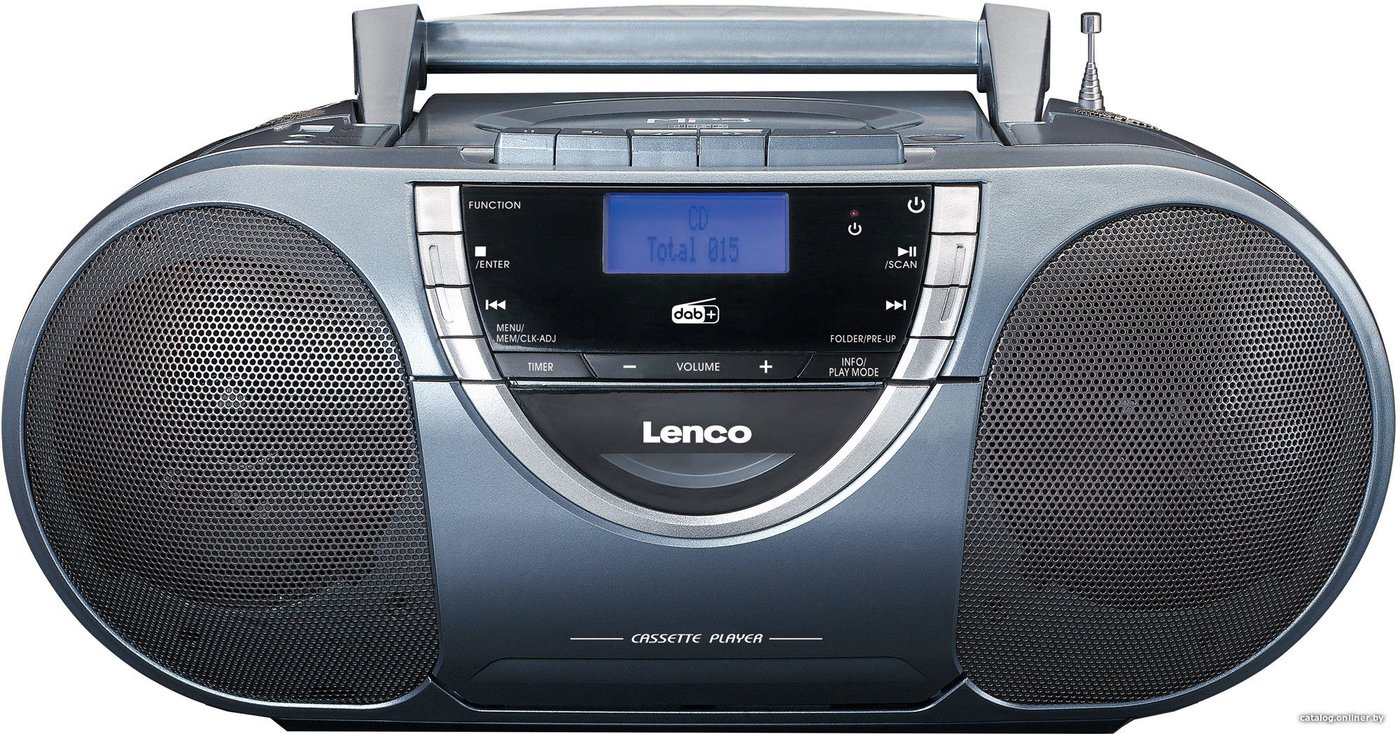 Магнитола Lenco SCD-6800GY (серый)
