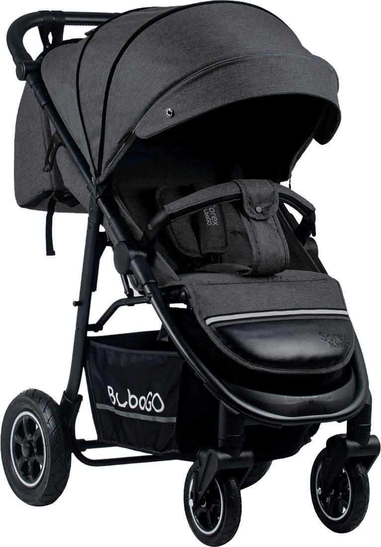 

Коляска прогулочная «книга» Bubago Sorex (графитовый)