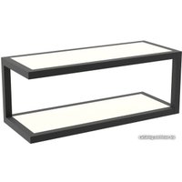 Журнальный столик TMB Loft Этернел ЛДСП 900х400х500 18 мм 25х25 (белый альпийский)