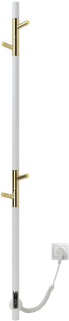 

Полотенцесушитель Gloss & Reiter Primum E2.L.15x140.H4 (белый/золото,таймер)