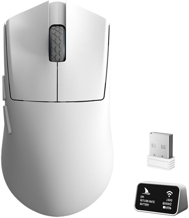 Игровая мышь Darmoshark M3XS Pro GhostCat TTC (белый)