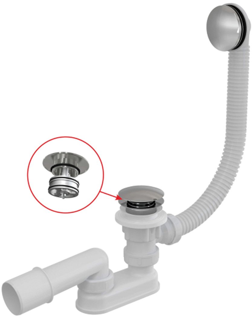 

Сифон Alcaplast A504CKM-80