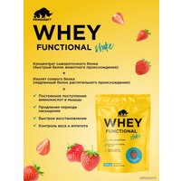 Протеин комплексный Prime Kraft Whey Functional Shake (900 г, клубника)