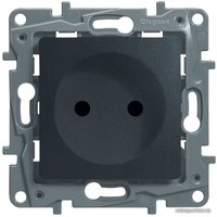Розетка Legrand Etika 672634 (антрацит)