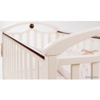 Классическая детская кроватка Верес Соня ЛД-5 (слоновая кость/орех)