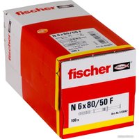 Дюбель-гвоздь Fischer N 6 x 80/50 F 513842 (100 шт)