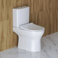 Унитаз напольный BelBagno BB130CPR/SC (с сиденьем)