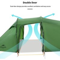Кемпинговая палатка Naturehike Opalus 2 20D (зеленый)