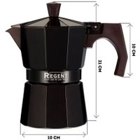 Гейзерная кофеварка Regent Inox Linea Moka 93-MO-01-120