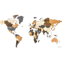 Пазл Woodary Карта мира L на английском языке 3263 в Солигорске