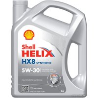 Моторное масло Shell HX8 Synthetic 5W-30 4л