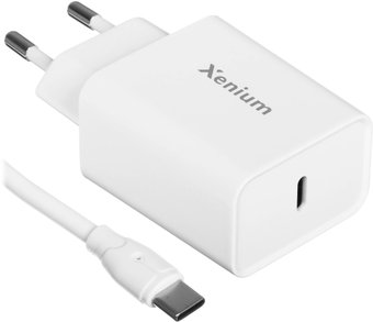 Сетевое зарядное Xenium X331 (белый)