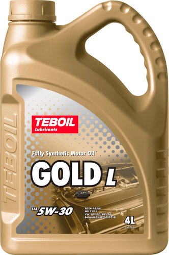 Моторное масло Teboil Gold L 5W-30 4л