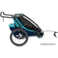 Детский велоприцеп Thule Chariot Cross (Thule Blue/Poseidon)