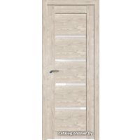 Межкомнатная дверь ProfilDoors 2.09XN L 90x200 (каштан светлый, стекло белый триплекс)